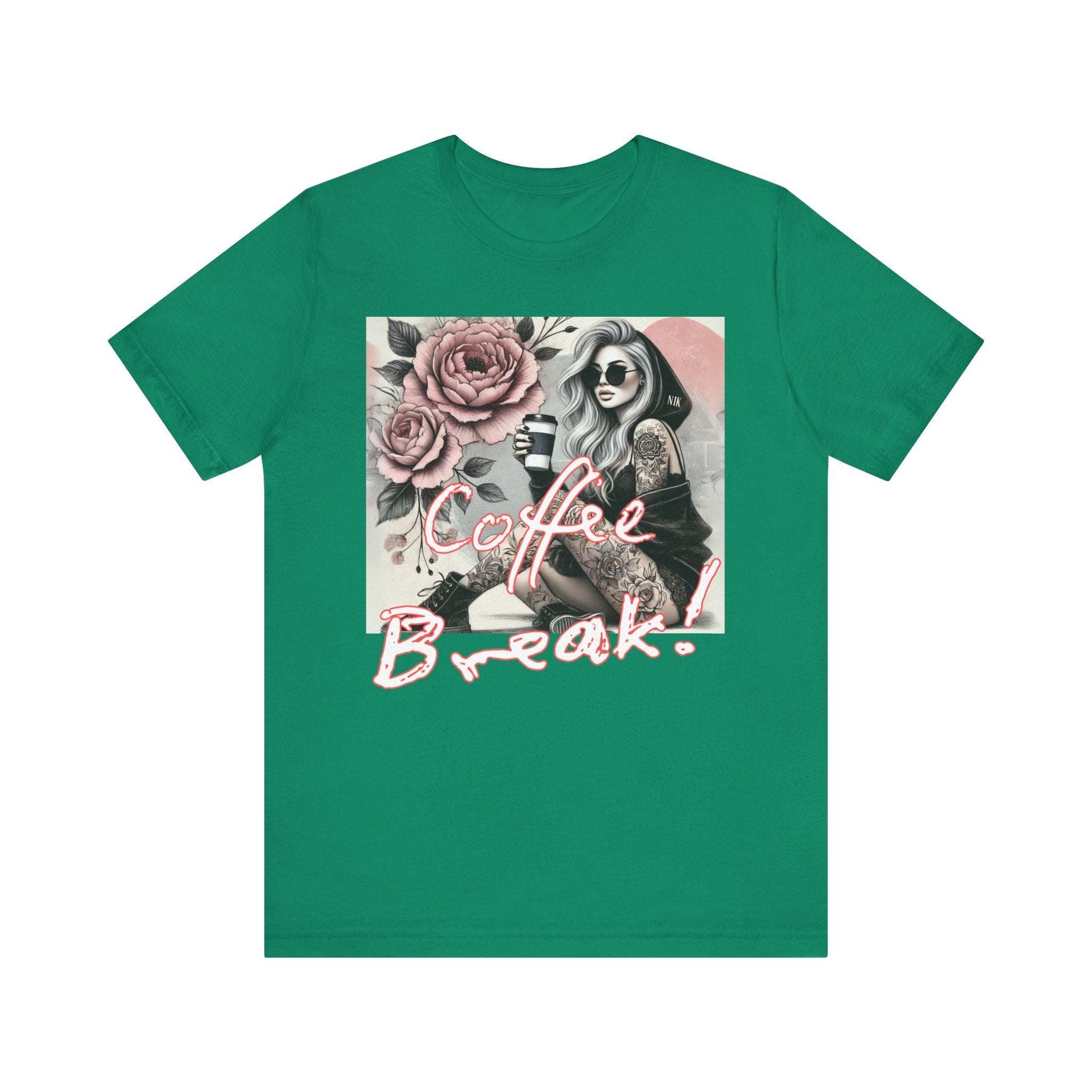 Coffee Break Unisex Jersey Short Sleeve Tee